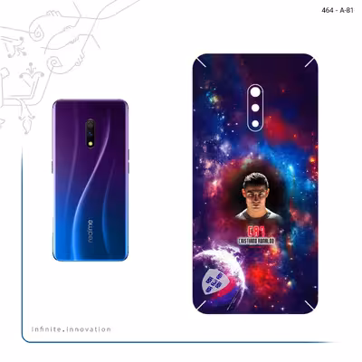 برچسب پوششی ماهوت مدل Cristiano Ronaldo 1 مناسب برای گوشی موبایل اپو Realme X