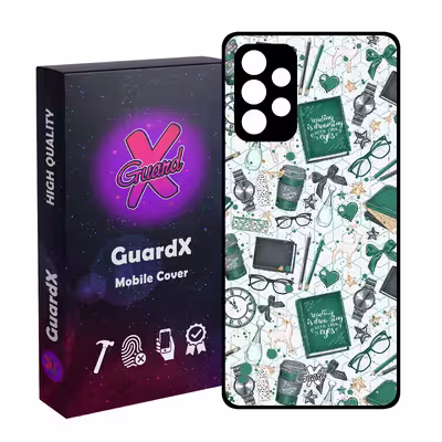 کاور گارد ایکس طرح کتاب مدل Glass10289 مناسب برای گوشی موبایل سامسونگ Galaxy A53