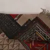 گلیم دستبافت مدل سفره کردی کد 4010954