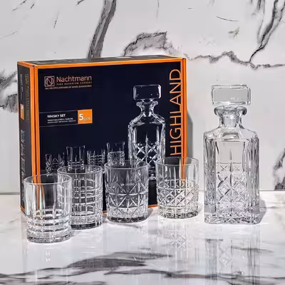 سرویس پارچ و لیوان 5 پارچه ناخمن مدل Highland