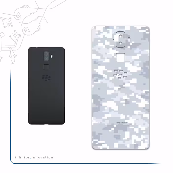برچسب پوششی ماهوت مدل Army-Snow-Pixel مناسب برای گوشی موبایل بلک بری Evolve