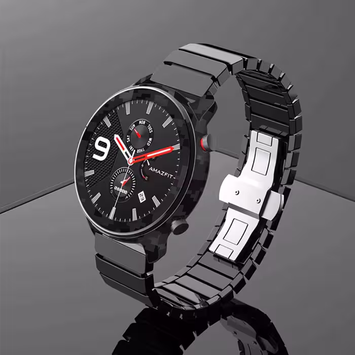 برچسب ماهوت طرح Night Army Pixel مناسب برای ساعت هوشمند شیایومی Amazfit GTR 47mm