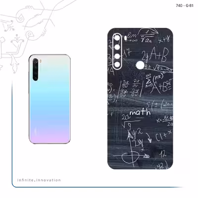 برچسب پوششی ماهوت مدل Mathematical Science مناسب برای گوشی موبایل شیائومی Redmi Note 8 2021