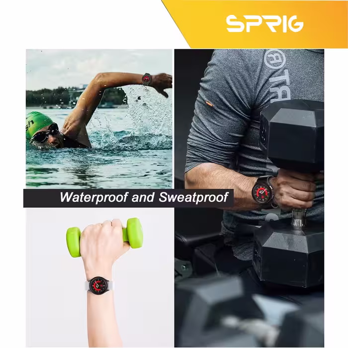 کاور اسپریگ مدل SP-360 مناسب برای ساعت هوشمند سامسونگ Galaxy Watch 5 44mm به همراه محافظ صفحه نمایش