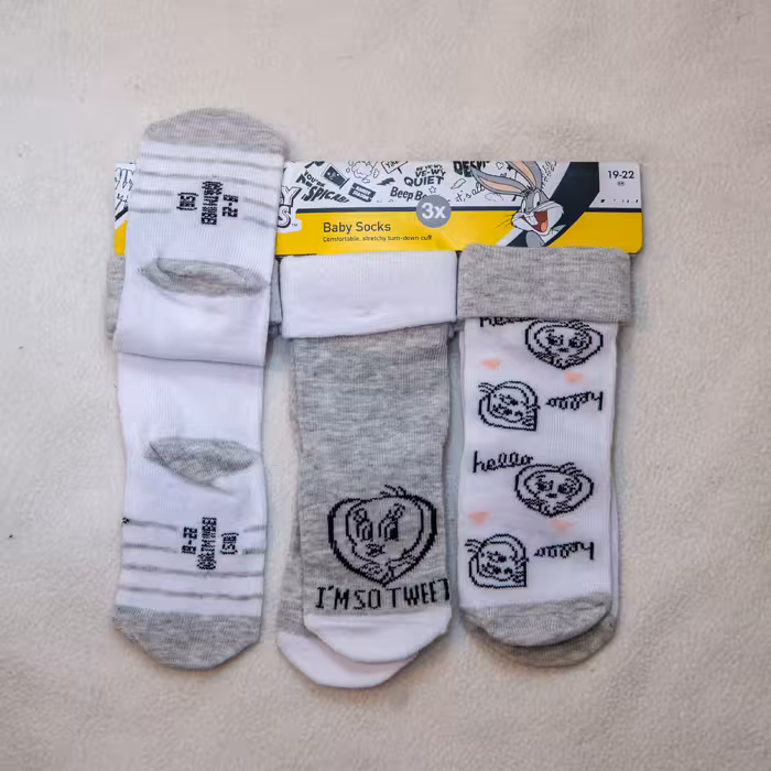 جوراب بچگانه لونی تونز مدل Skb33