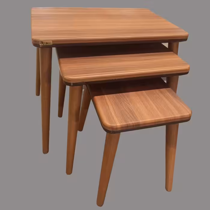 میز عسلی ررویال.سی.او مدل 451 مجموعه 3 عددی