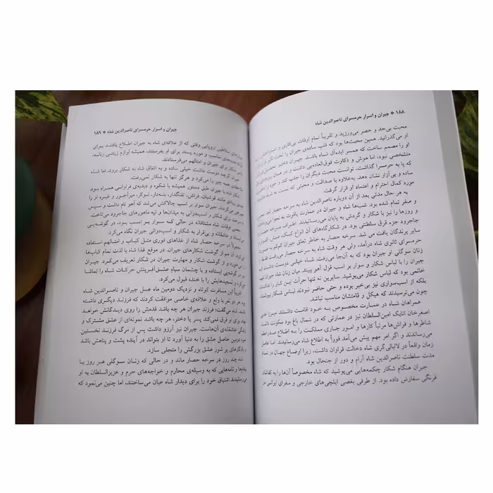 کتاب جیران و اسرار حرمسرای ناصرالدین شاه اثر لطف اله ترقی و حسین لعل انتشارات پر