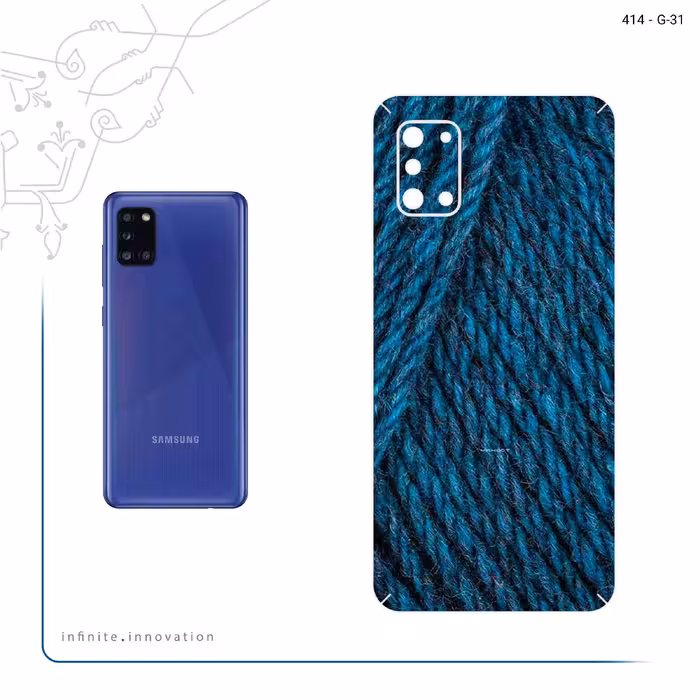 برچسب پوششی ماهوت مدل Fabric Texture 1 مناسب برای گوشی موبایل سامسونگ Galaxy A31