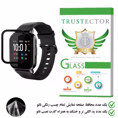 محافظ صفحه نمایش تراستکتور مدل PMMA مناسب برای ساعت هوشمند هایلو Solar LS02