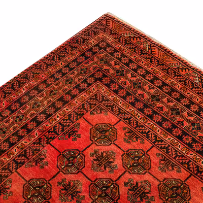 فرش دستبافت سه متری مدل نقشه بلوچ  کد 33.1844