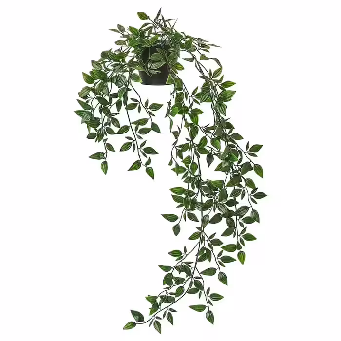گلدان به همراه گل مصنوعی ایکیا مدل FEJKA کد 49531