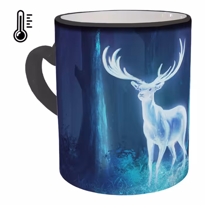 ماگ حرارتی مدل دسته قلبی طرح هری پاتر کد 6