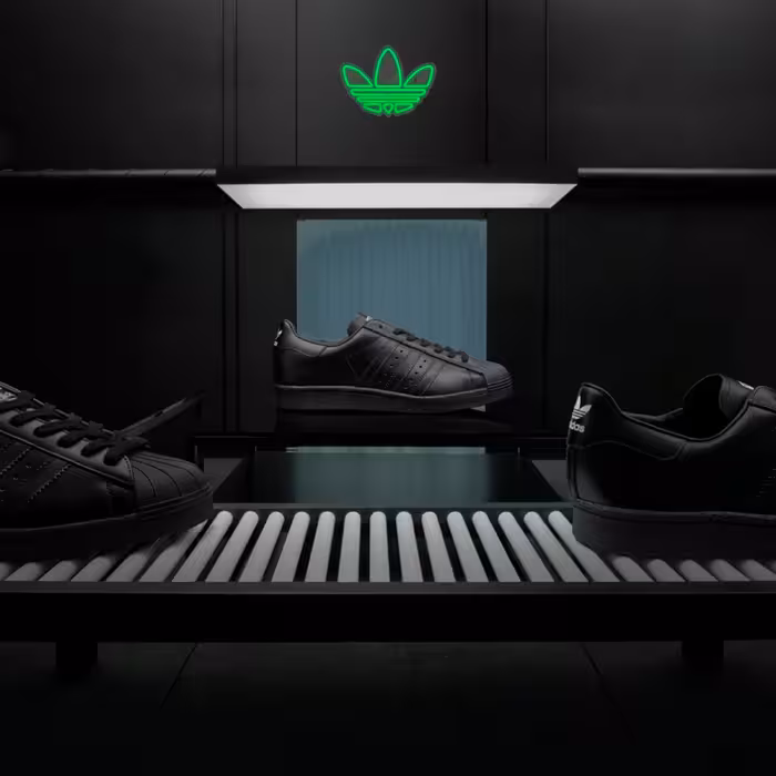چراغ دیواری نئون دیزاین طرح Adidas-Logo_GR 