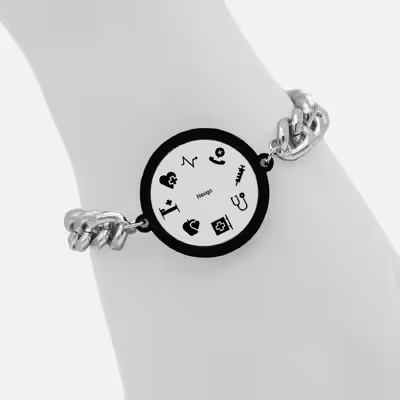 دستبند ناکسیگو مدل پرستاری کد BZ7480