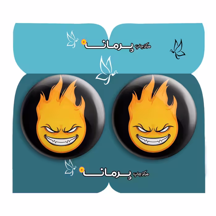 پیکسل پرمانه طرح ایموجی کد pm2n.31464 مجموعه 2 عددی