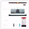 برچسب پوششی ماهوت مدل Motorcycling مناسب برای تبلت مایکروسافت Surface Pro 2 2013