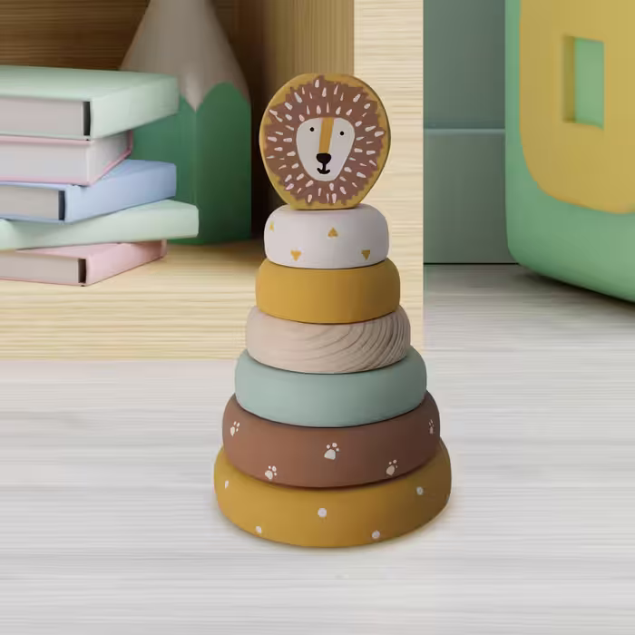 بازی فکری برج هیجان طرح شیر مدل Mkids56-D