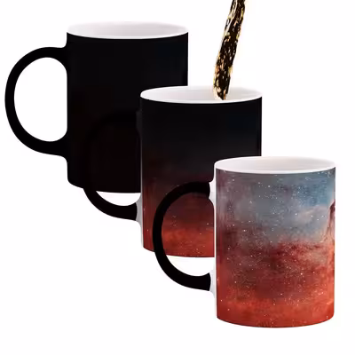 ماگ حرارتی کاکتی طرح فضا و کهکشان مدل mgh20091