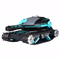 تانک بازی کنترلی مدل تیرپرتابی ژله 2 ریموتی