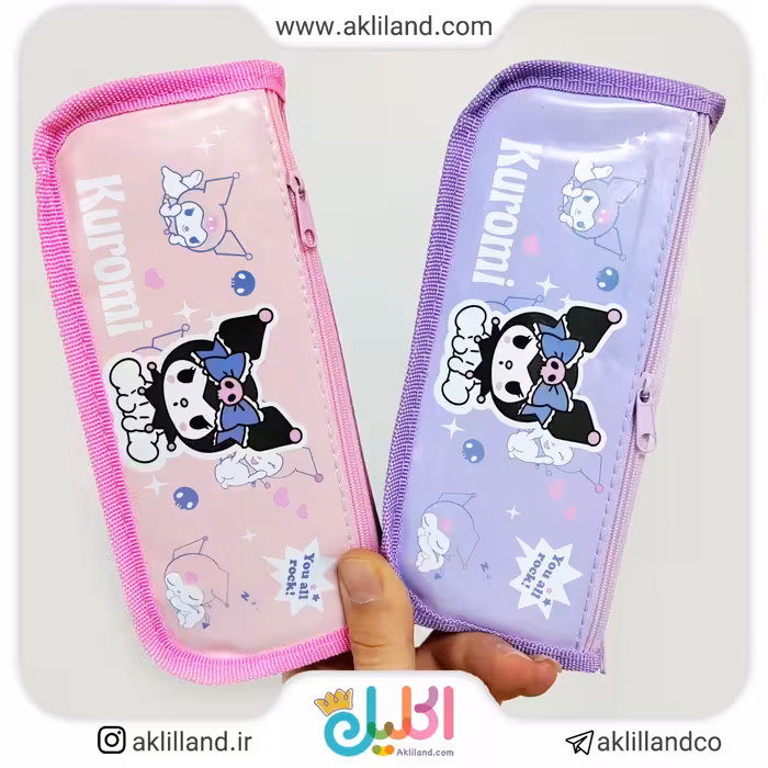 جامدادی چسبی کرومی بزرگ