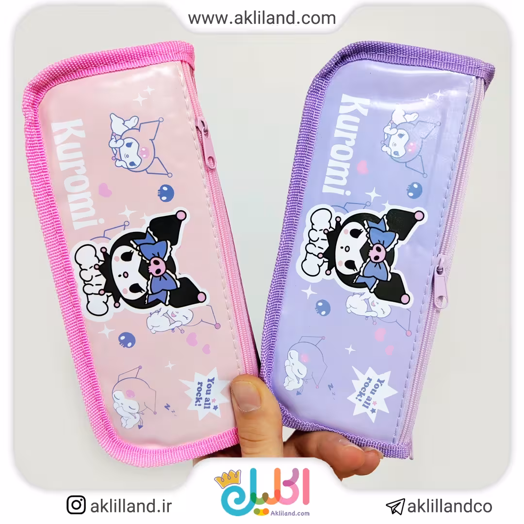 جامدادی چسبی کرومی بزرگ