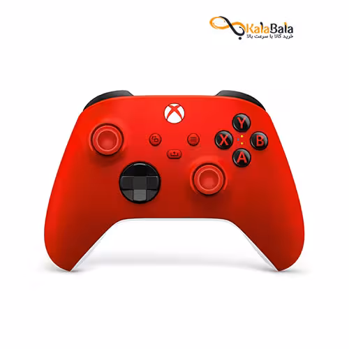 خرید و قیمت گیم پد بی سیم مایکروسافت Controller Pulse Red | QAU-00011