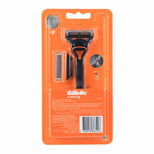 تیغ ژیلت فیوژن 5 Gillette Fusion دارای یدک اضافه