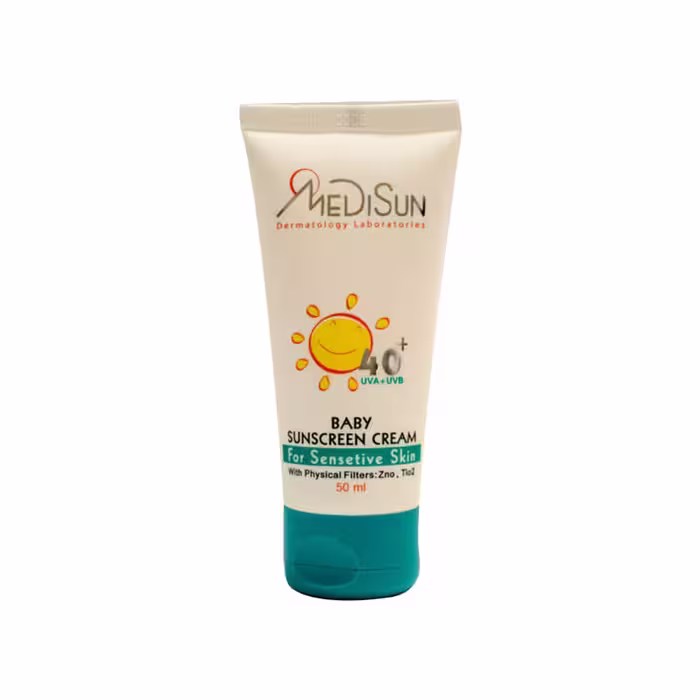 کرم ضد آفتاب کودک مدیسان  SPF40_حجم 50 میلی لیتر
