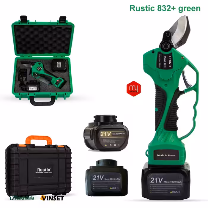 قیچی شارژی روستیک مدل 832  پلاس سری سبز