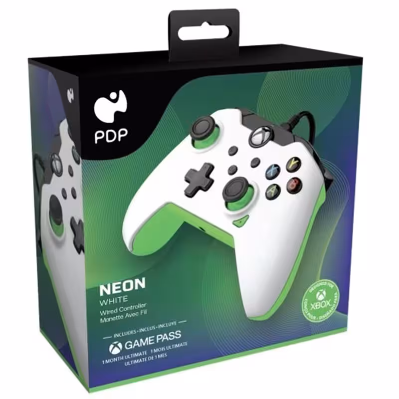 کنترلر ایکس باکس PDP رنگ سفید مدل NEON