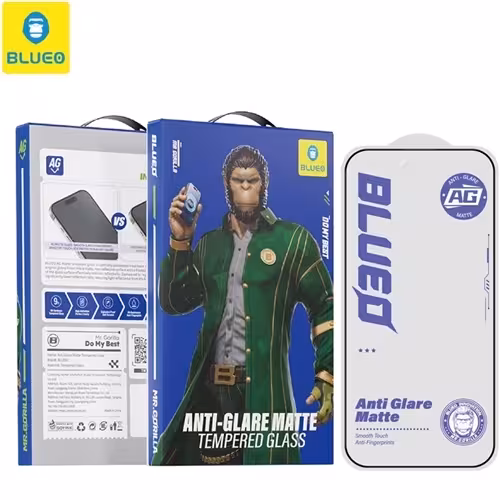 محافظ صفحه بلو مات Blueo Full Cover Anti Glare Matte Glass Anti Static مناسب برای Apple iPhone 17 Pro Max
