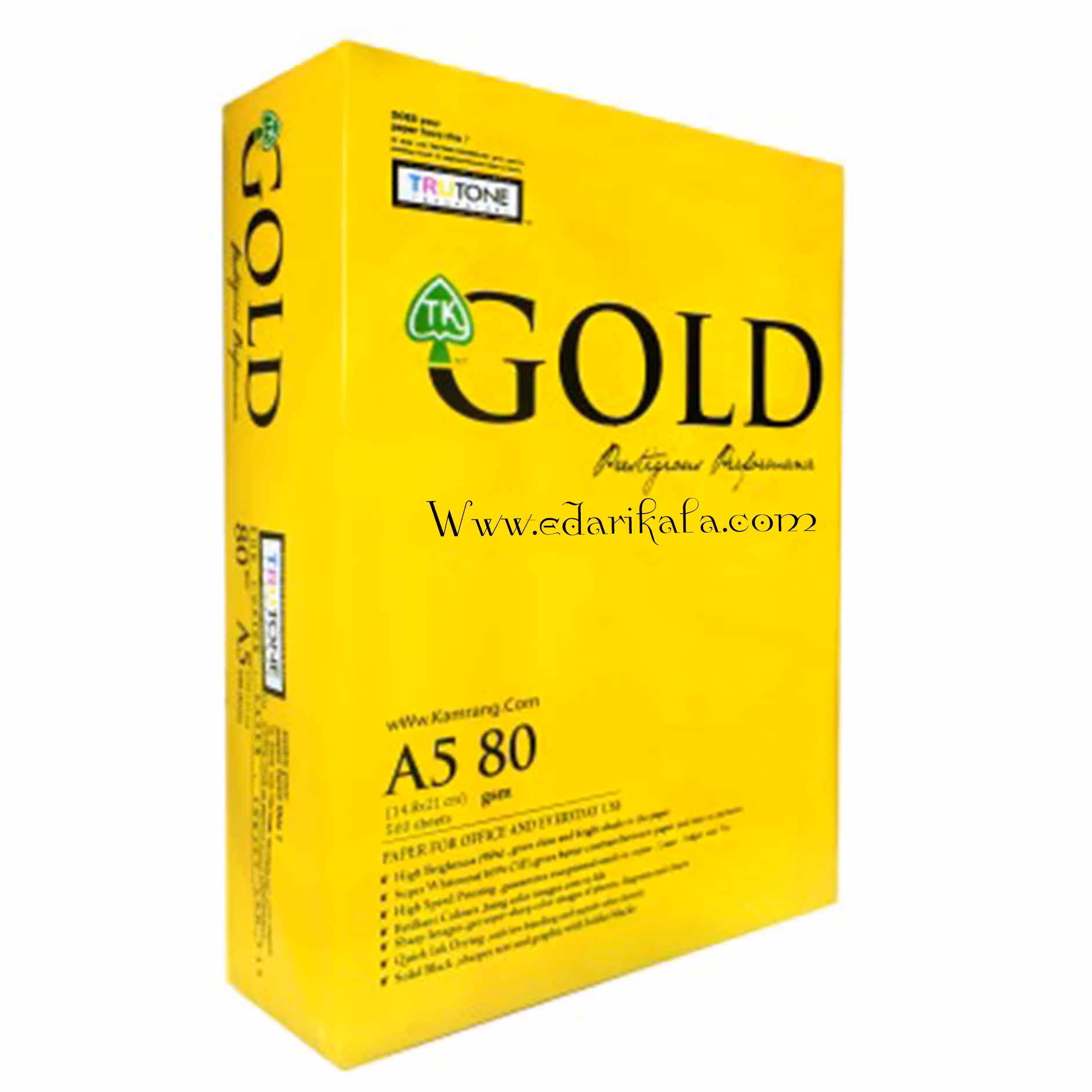 کاغذ A5 گلد 80 گرمی - فروشگاه اینترنتی شهر کالا لوازم التحریر و اداری