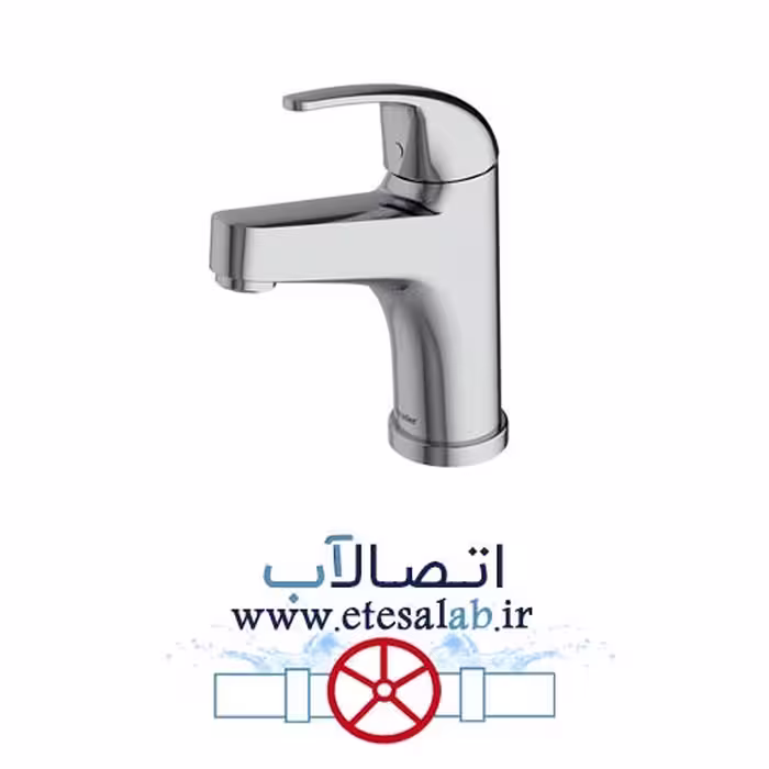 روشویی ثابت مدل اطلس کروم برند شودر