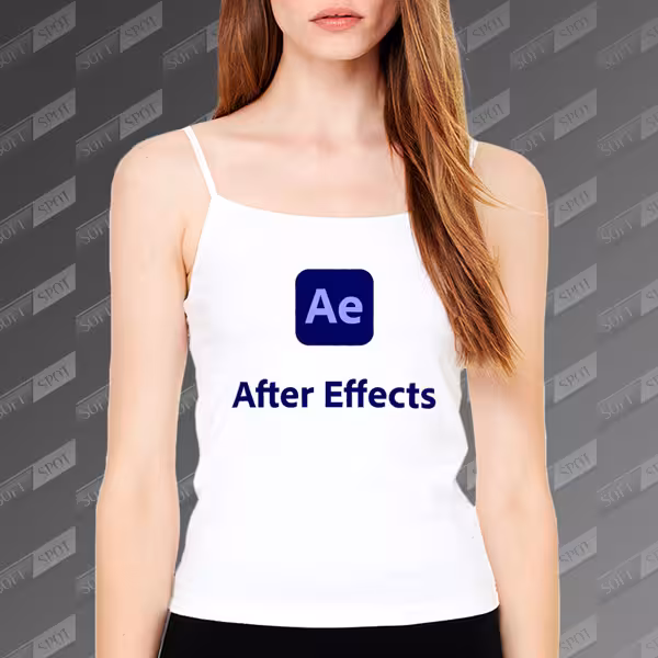 تاپ زنانه طرح After Effects TS-494