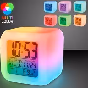 ساعت رومیزی Color Change HOME مدل DK-651