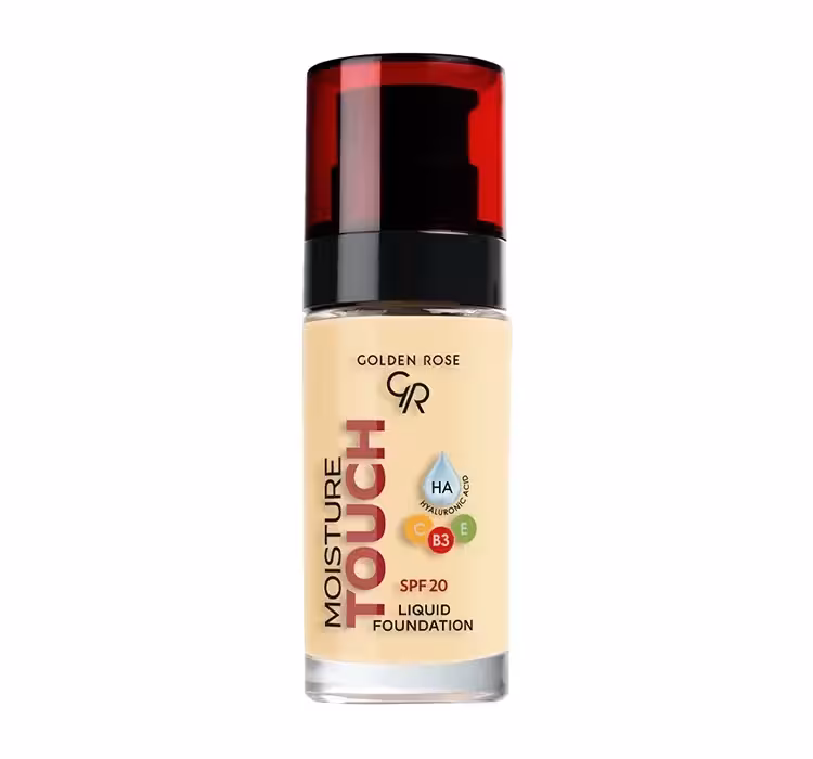 کرم پودر آبرسان گلدن رز مویسچر تاچ Golden Rose مدل Moisture Touch شماره 102