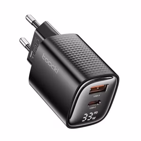 شارژر دیواری 33 وات توکی Toocki مدل TCT33-22EU