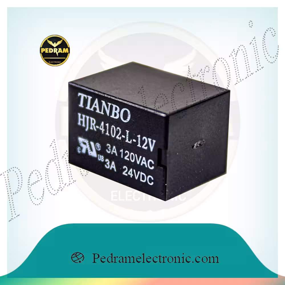 رله RELE 12V 3A 5PIN 4102E