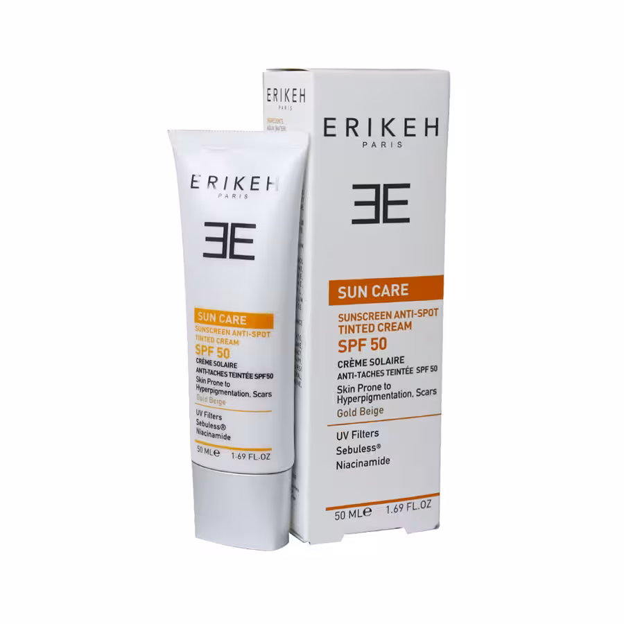 کرم ضد آفتاب و ضد لک SPF50 اریکه 50 میلی لیتر