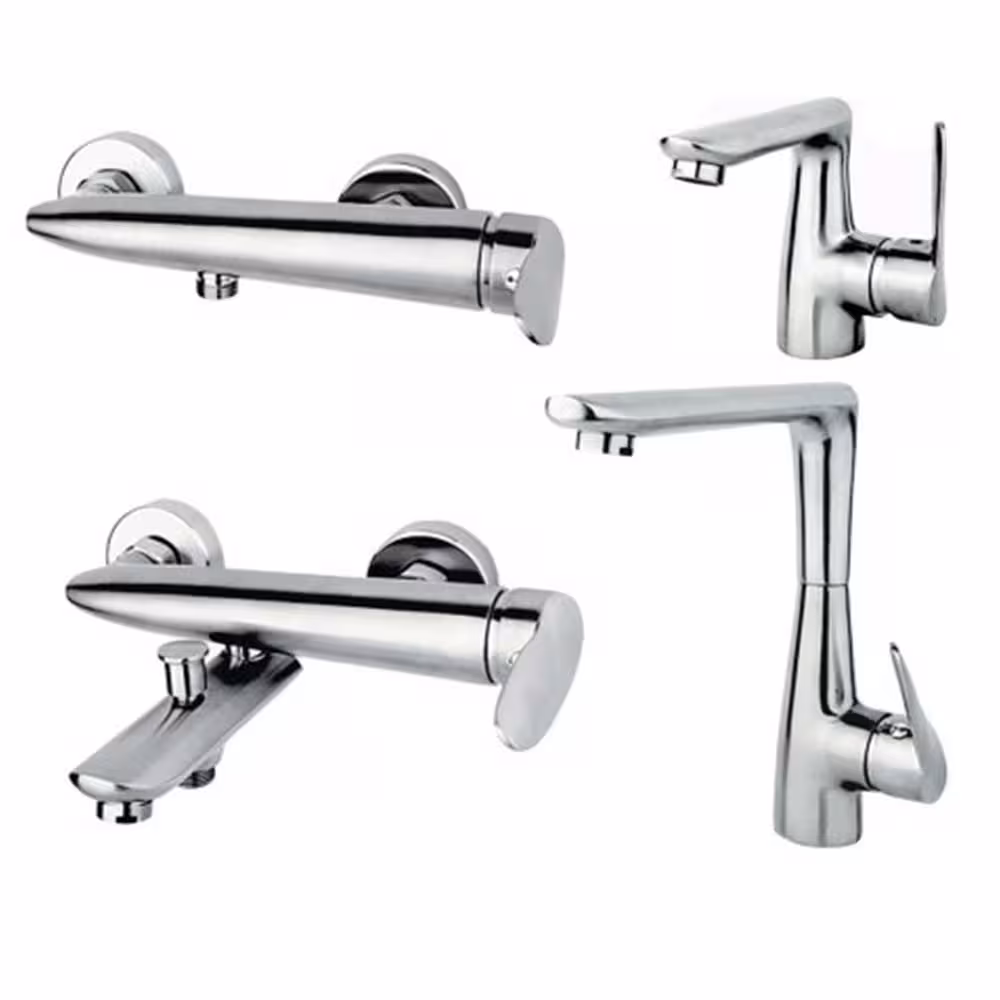 شیرآلات راسان مدل رابیت کروم مات