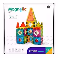 ساختنی مگنتی 48 قطعه مگنت تایل کد CH1042