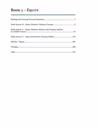 خرید و دانلود نسخه کامل کتاب CFA. Level 2 Book 3: Equity 2015