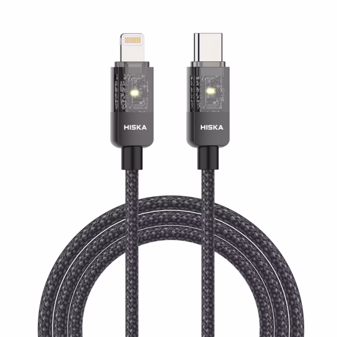 کابل تبدیل USB-C به لایتنینگ هیسکا مدل LX-891CL طول 1 متر