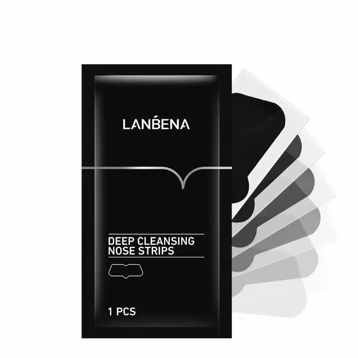 چسب بینی ضد جوش سر سیاه لانبنا Lanbena بسته 10 عددی
