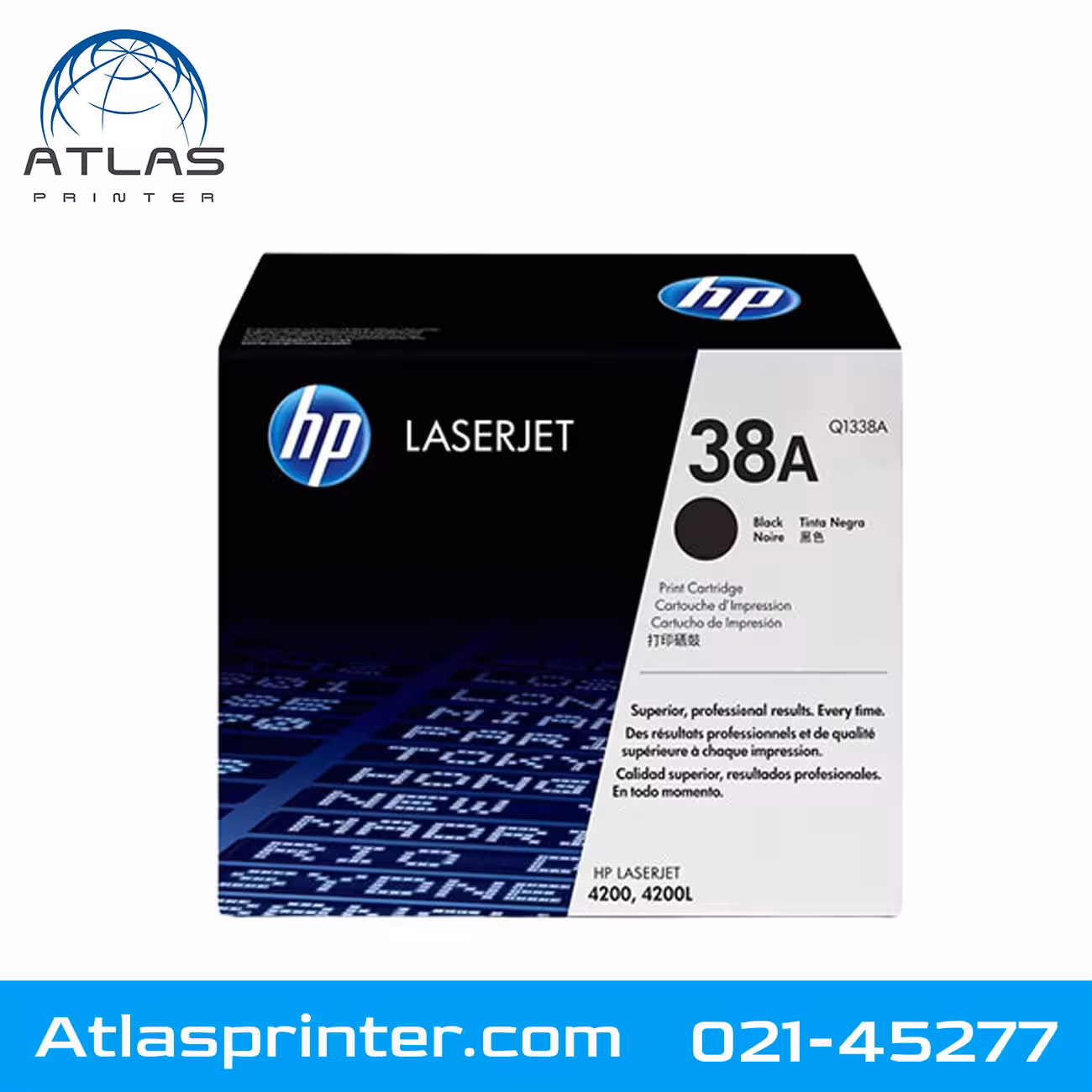 کارتریج لیزری اچ پی HP 38A
