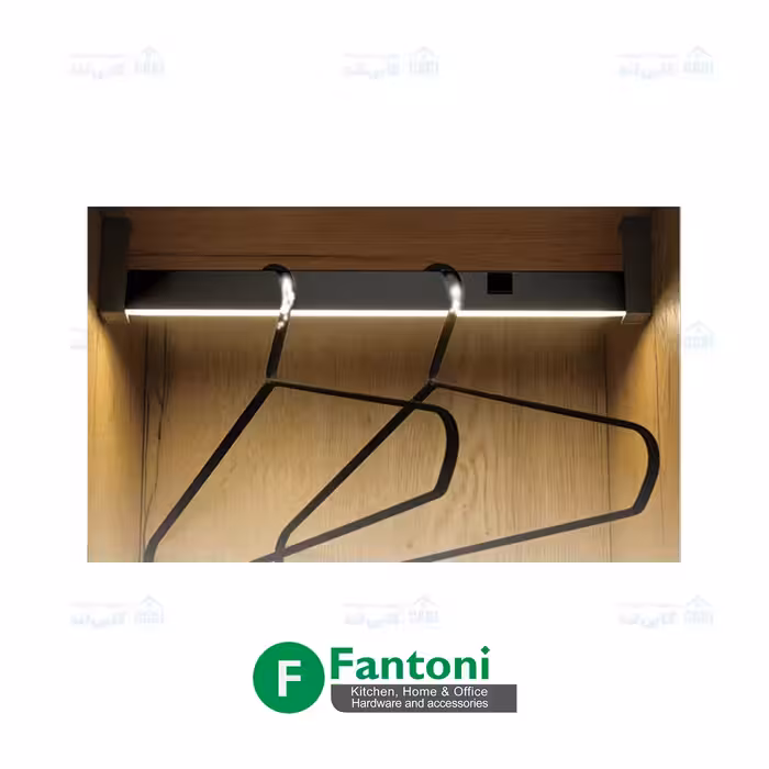 چراغ LED رگال لباس مستطیلی با سنسور سایز 60 تا 120 فانتونی N613 تا N615