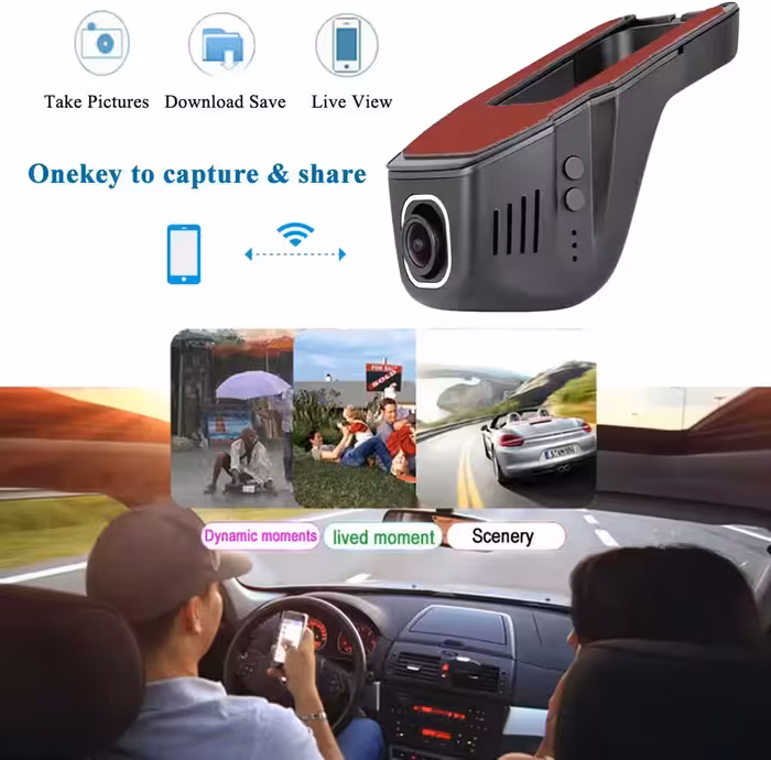 دوربین ثبت وقایع خودرو R11 – wifi