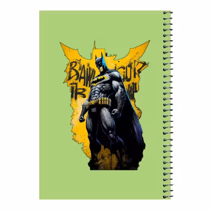 دفتر مشق 80 برگ اس جی مدل بتمن کد 33