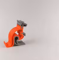 مدل سه بعدی هولدر موبایل طرح کانگرو (slt)