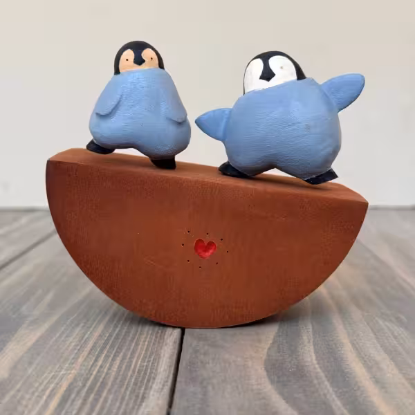 پایه متحرک پنگوئن طرح یک